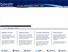 Tablet Screenshot of bigwatertech.com